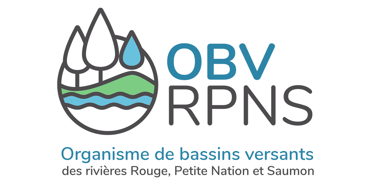 Organisme de bassins versants des rivières Rouge, Petite Nation et Saumon logo