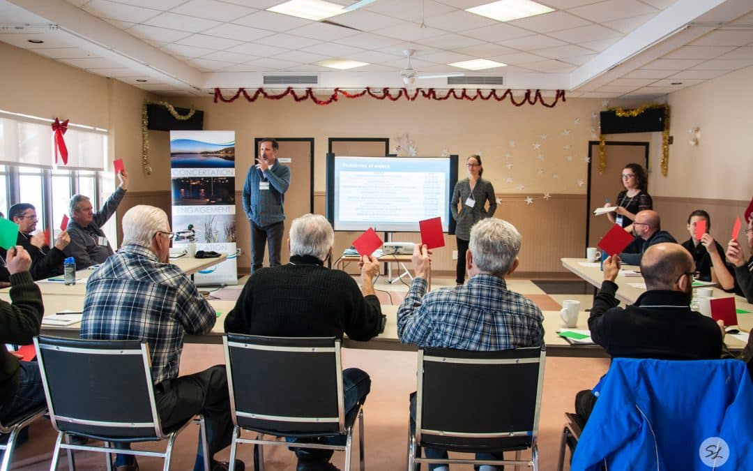 Ateliers de concertation pour la mise à jour du Plan directeur de l’eau