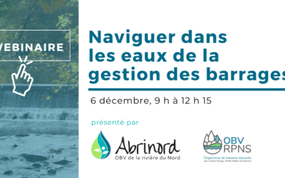 Webinaire : Naviguer dans les eaux de la gestion des barrages